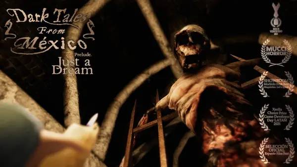 Момент активного игрового действия Dark Tales from Mexico  Prelude. Just a Dream... with The Sack Man