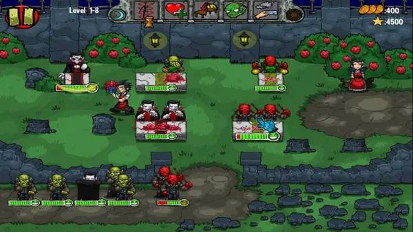 Момент активного игрового действия Dead Hungry Diner