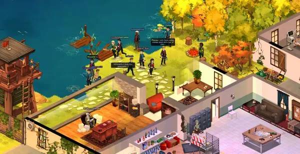 Момент активного игрового действия Dead Maze