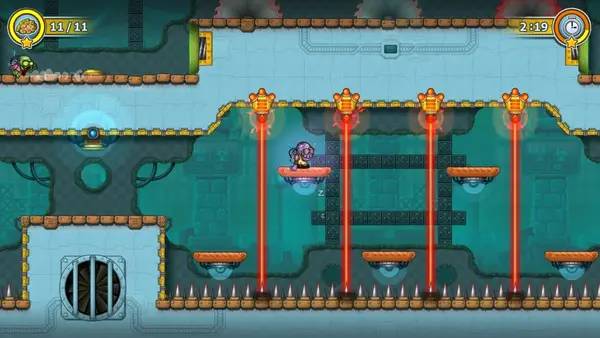 Момент активного игрового действия Deadlings Rotten Edition