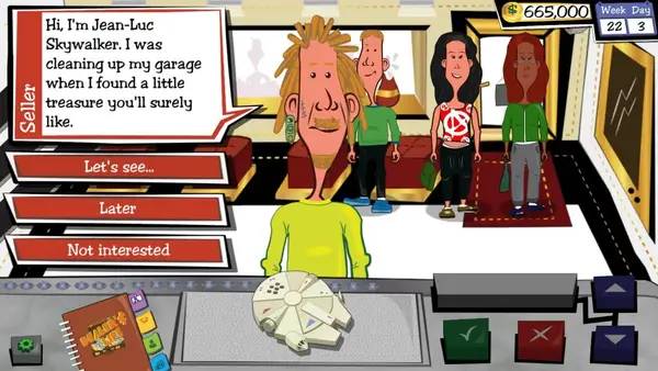 Момент активного игрового действия Dealer's Life