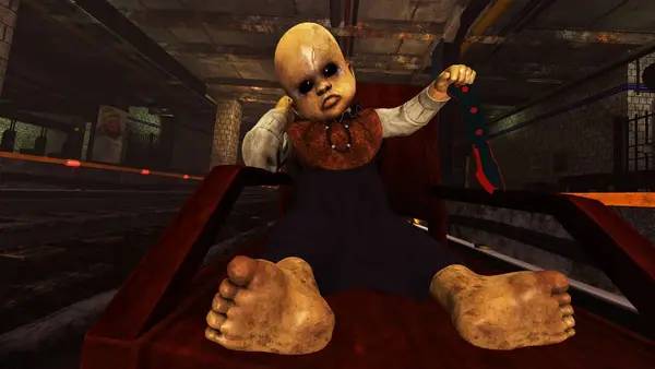 Момент активного игрового действия DEATH TRAIN