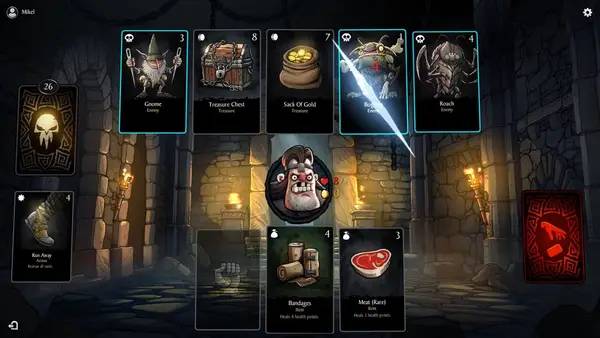 Момент активного игрового действия Decks and Daggers