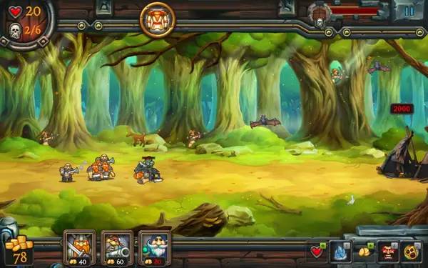 Момент активного игрового действия Defentures