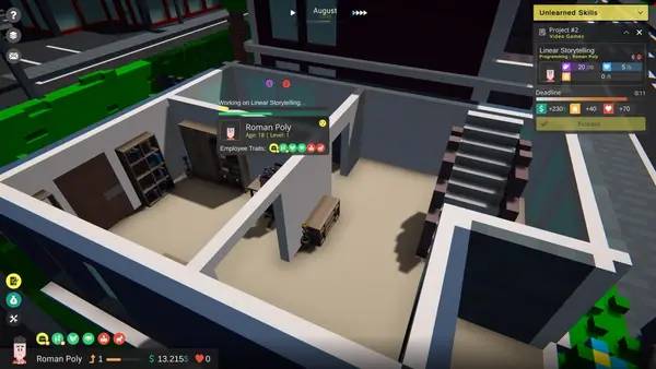 Момент активного игрового действия DevLife