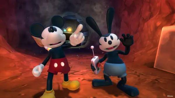 Момент активного игрового действия Disney Epic Mickey 2  The Power of Two (игра)