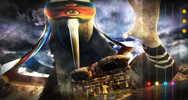 Момент активного игрового действия Distortions