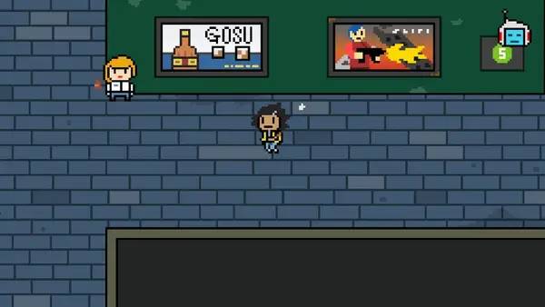 Момент активного игрового действия DON'T GIVE UP A Cynical Tale