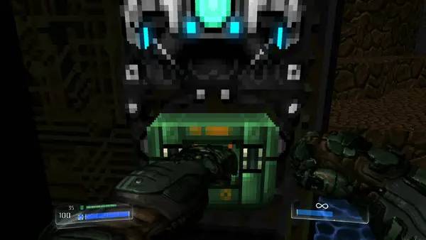 Момент активного игрового действия Doom - Embers Of Armageddon