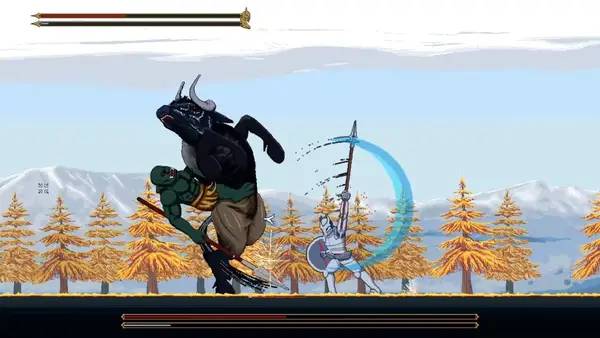 Момент активного игрового действия Draco Knight