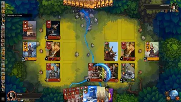 Момент активного игрового действия Dragon Evo