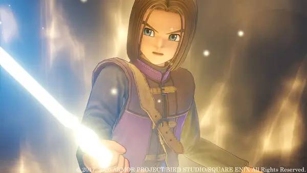 Момент активного игрового действия DRAGON QUEST 11 S  Echoes of an Elusive Age - Definitive Edition