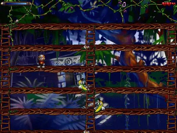 Момент активного игрового действия Drilling Billy