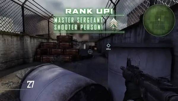 Момент активного игрового действия Duty Calls  The Calm Before the Storm