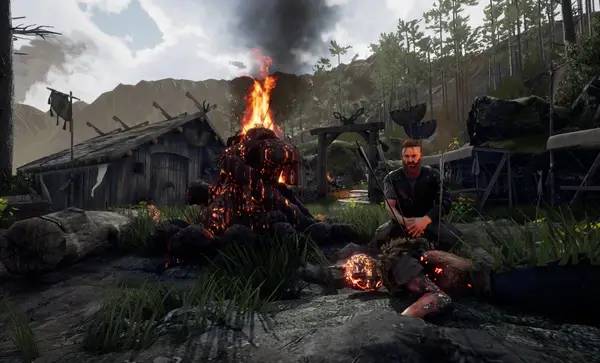 Момент активного игрового действия Einar