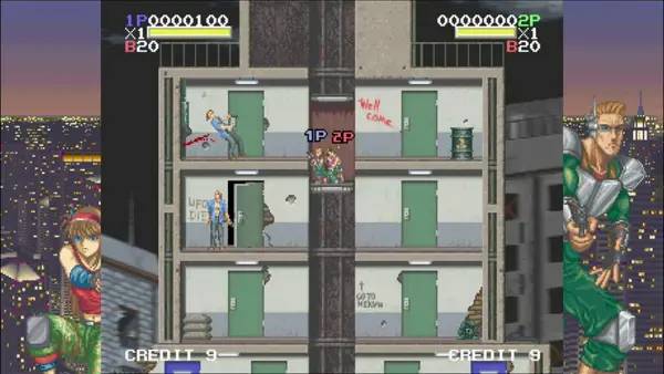 Момент активного игрового действия Elevator Action -Returns- S-Tribute