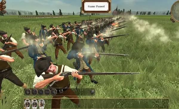 Момент активного игрового действия Empire Total War - Absolutum Dominium