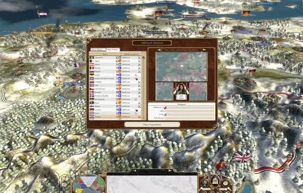 Момент активного игрового действия Empire Total War - Cold Total War 1969