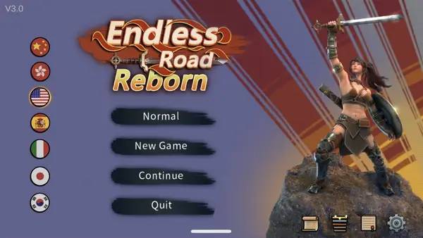 Момент активного игрового действия Endless Road Reborn