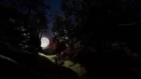 Момент активного игрового действия Escape again