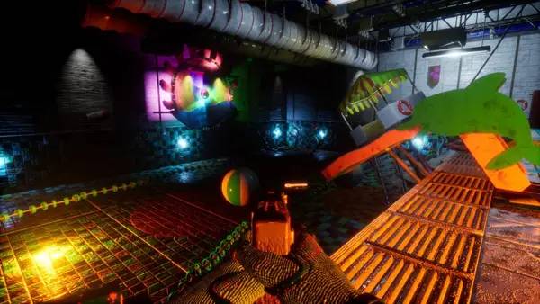 Момент активного игрового действия Escape From Violet Institute