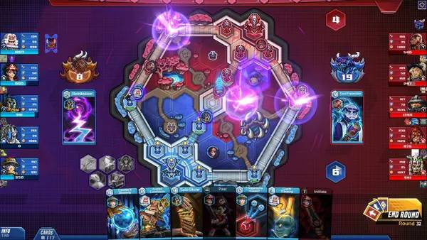 Момент активного игрового действия Esports Godfather The Legend Begins