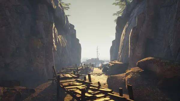 Момент активного игрового действия Estranged The Departure