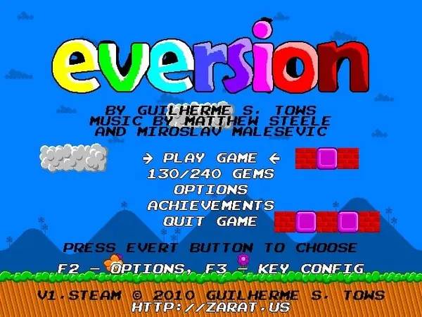 Момент активного игрового действия eversion