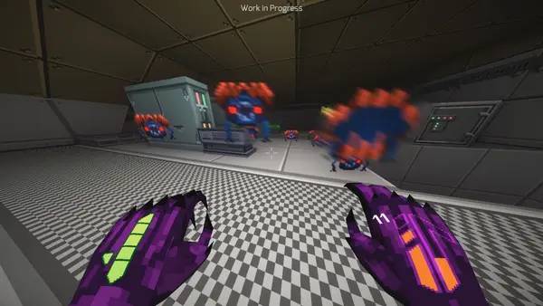 Момент активного игрового действия Exodemon