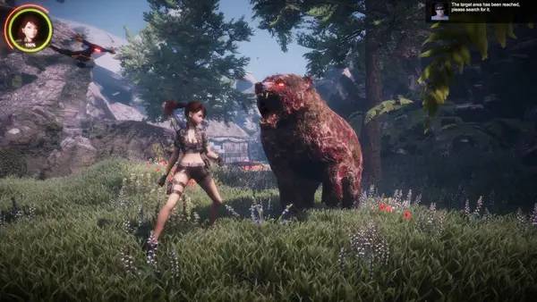 Момент активного игрового действия Exotic