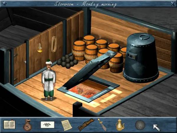 Момент активного игрового действия Eye of the Kraken