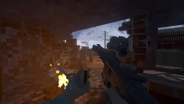 Момент активного игрового действия Fargone