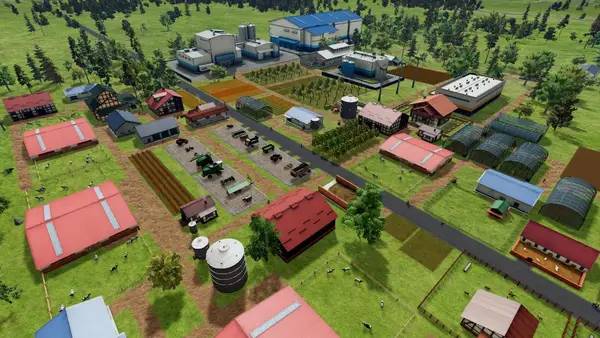 Момент активного игрового действия Farm Manager 2018