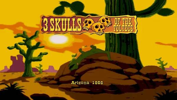 Момент активного игрового действия Fenimore Fillmore  3 Skulls of the Toltecs