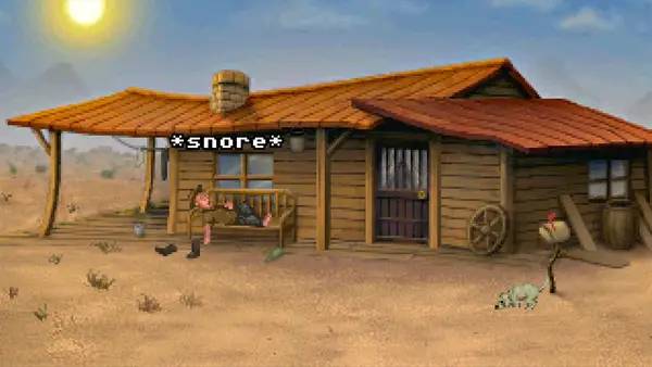 Момент активного игрового действия Fester Mudd Curse of the Gold - Episode 1