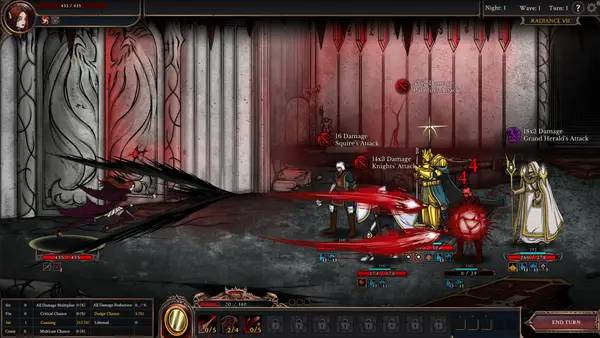 Момент активного игрового действия Few Nights More Genesis