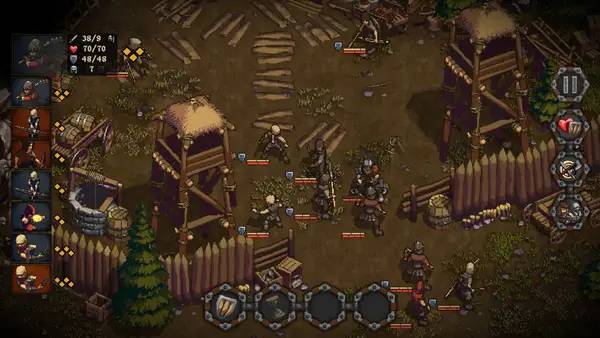 Момент активного игрового действия Fight Life Vanguard