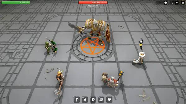 Момент активного игрового действия Final Foe