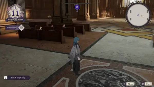 Момент активного игрового действия Fire Emblem Three Houses