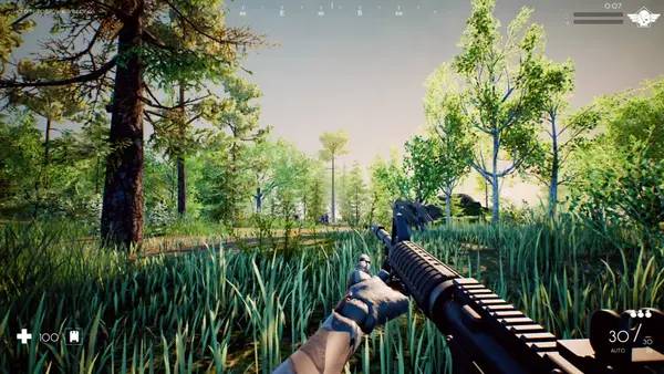 Момент активного игрового действия Firescout