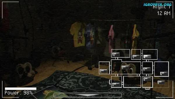 Момент активного игрового действия Five Nights At Treasure Island