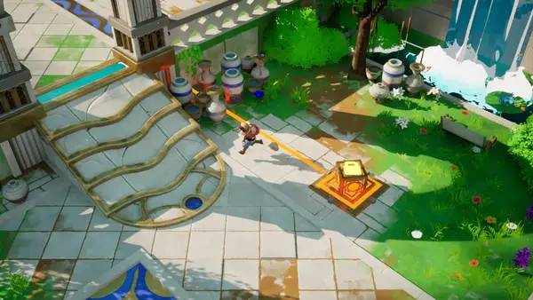 Момент активного игрового действия Floodcore