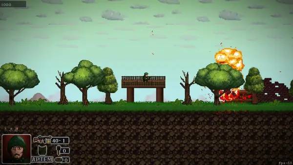 Момент активного игрового действия Fog of War. The battle of 1939-1945