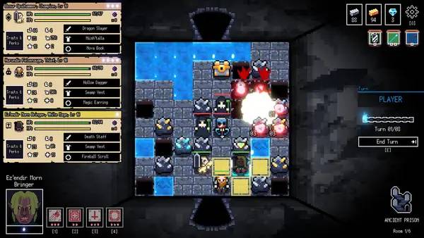 Момент активного игрового действия Forgotten Mines