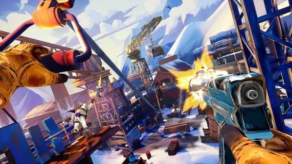 Момент активного игрового действия Fracked