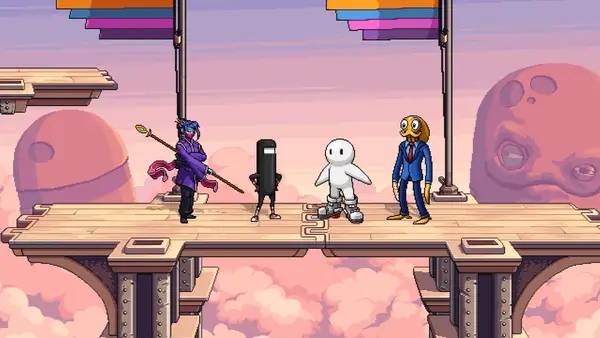 Момент активного игрового действия Fraymakers