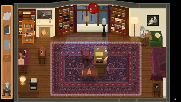 Момент активного игрового действия Freud's Bones-the game