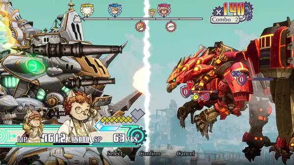 Момент активного игрового действия Fuga Melodies of Steel 3