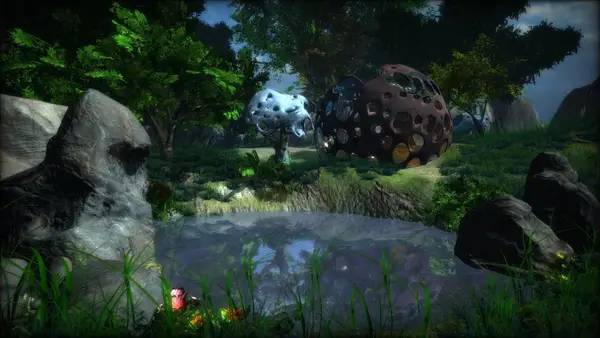 Момент активного игрового действия GameGuru