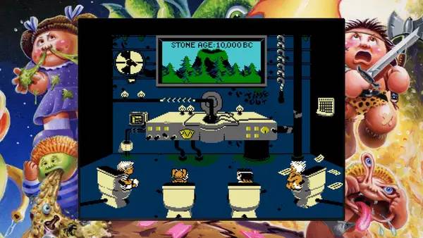 Момент активного игрового действия Garbage Pail Kids  Mad Mike and the Quest for Stale Gum